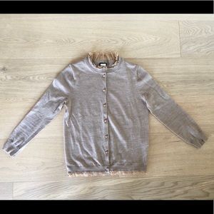 J. Crew wool cardigan